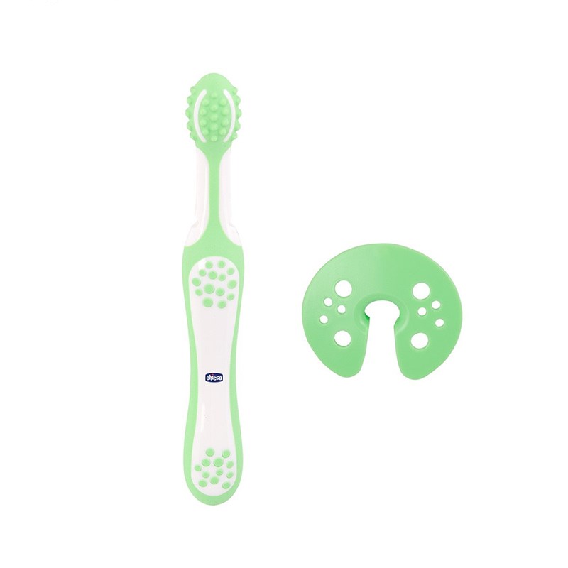 Bàn chải massage lợi màu xanh 69600 Chicco